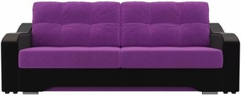 Диван Лига диванов Браун 102173 (фиолетовый/черный)