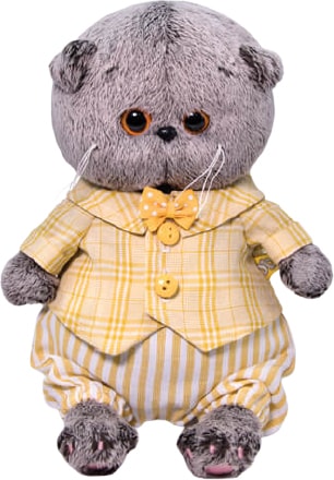 Классическая игрушка BUDI BASA Collection Basik Baby в костюмчике (20 см)
