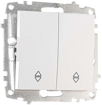 Выключатель проходной Elbi Zena-Vega 609-015600-211 (белый)