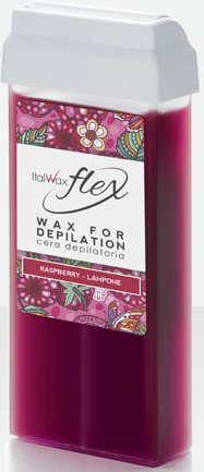 Воск ItalWax Flex Малина в картридже (100 мл)
