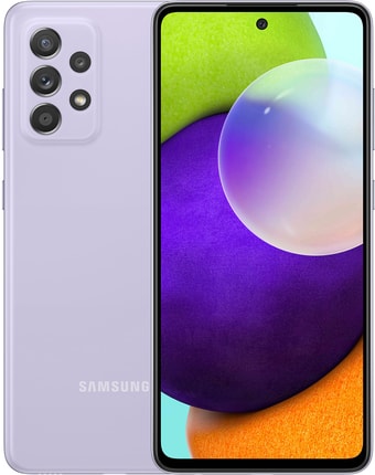 Смартфон Samsung Galaxy A52 SM-A525F/DS 8GB/256GB (лаванда)