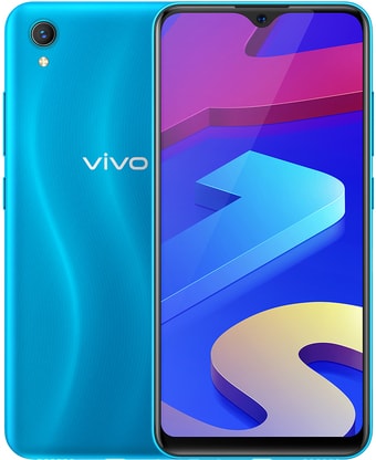 Смартфон Vivo Y1s (синяя волна)