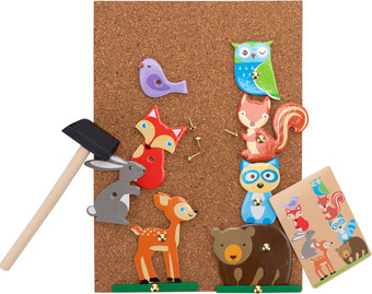 Конструктор/игрушка-конструктор Смородинка Лесные зверюшки 70-0715