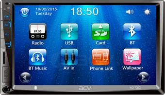 USB-магнитола ACV WD-7020