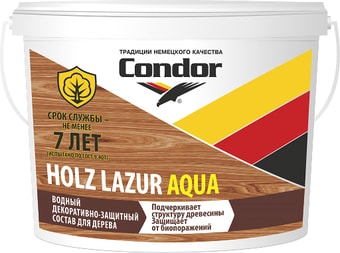 Пропитка Condor Holz Lazur Aqua (2.5 кг, натуральный)