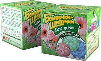 Набор для опытов Инновации для детей Бомбочки-шипучки. Цветущий сад 732