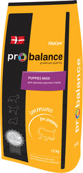 Корм для собак Probalance Immuno Puppies Maxi 15 кг