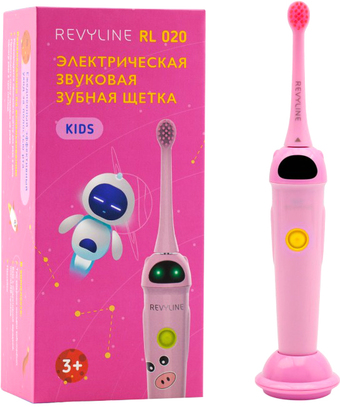 Электрическая зубная щетка Revyline RL 020 Kids (розовый)