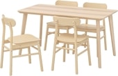 Комплект столовой мебели Ikea Лисабо/Реннинге 192.971.19