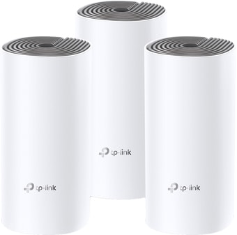 Wi-Fi роутер TP-Link Deco E4 (3 шт.)