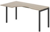 Стол Norden 140x90x75 SG.231.OD.44.AN.L (антрацит/дуб темный)