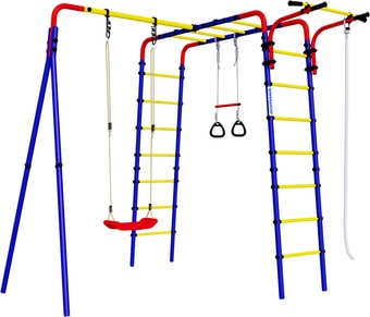 Детский спортивный комплекс Romana Веселая лужайка-2 R.103.25.04 + 1.Д-26.01 (качели пластик)