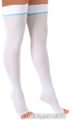 Чулки компрессионные Venoteks 2R237 2 кл.к. (XL, белый)