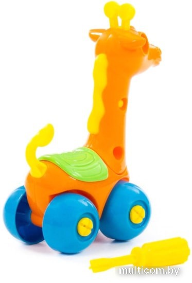 Конструктор Полесье 83531 Жираф