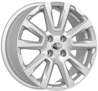 Литые диски K&K КС1026 16x6.5&quot; 4x100мм DIA 60.1мм ET 43мм Сильвер