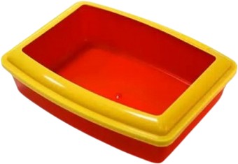 Туалет-лоток Вака 835 (высокий борт, цвет в ассортименте)