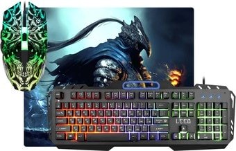 Клавиатура + мышь с ковриком Defender Leed MKP-116 RU