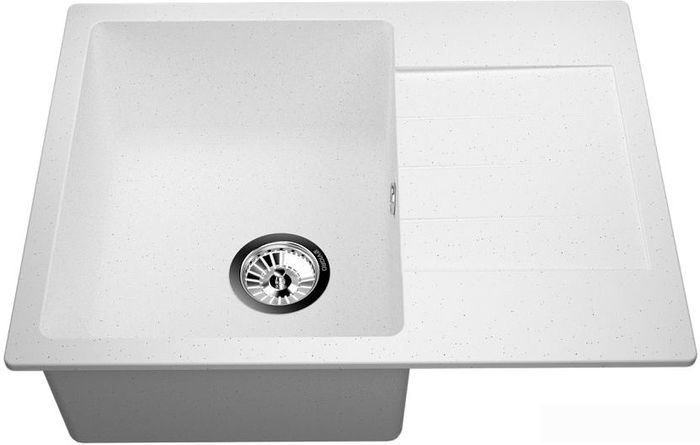 Кухонная мойка Vigro Vigronit VG402 (белый)