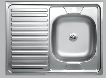 Кухонная мойка Kromevye N 220 (чаша справа)