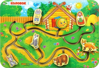 Лабиринт WoodLand Toys Колобок 114105