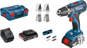 Дрель-шуруповерт Bosch GSR 18-2-LI Plus Professional 0615990H27 (с 2-мя АКБ, 4 набора)