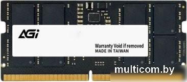 Оперативная память AGI SD238 8ГБ DDR5 SODIMM 4800 МГц AGI480008SD238