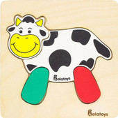 Головоломка Alatoys Пазл Коровка ПЗЛ2001