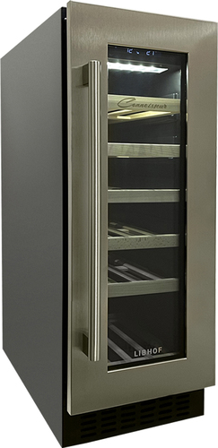 Винный шкаф Libhof Connoisseur CX-19 (серебристый)