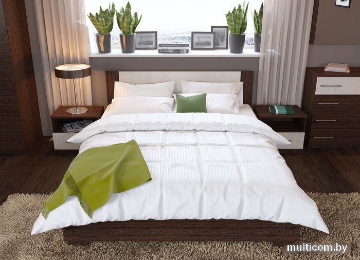 Кровать Imperial Аврора 160x200 (венге/дуб молочный)