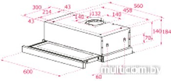 Кухонная вытяжка TEKA CNL 6415 Plus (черный) [40436822]