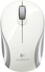 Мышь Logitech Wireless Mini Mouse M187 White