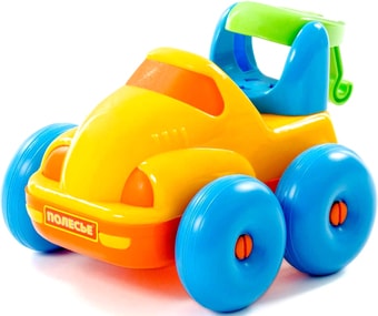 Игрушечный транспорт Полесье Блоппер автомобиль-кран 3805 (желтый/синий)