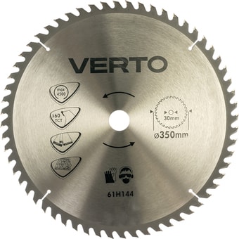 Пильный диск Verto 61H144