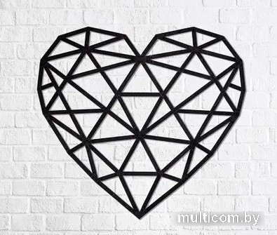 Настенная фигура Eco-Wood-Art Сердце