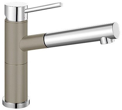 Смеситель Blanco Alta-S Compact Silgranit (серый беж) [517634]
