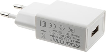 Сетевое зарядное Robiton USB2100 (белый)