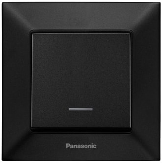 Выключатель Panasonic Arkedia Slim WNTC00022BL-BY