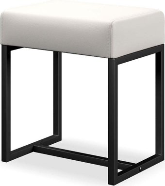 Пуфик Mio Tesoro Юнта (экокожа/белый)