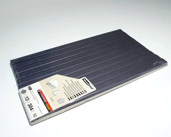 Металлический канал для переплета OPUS Classic 304x13 мм OCH1330410SZA (10 шт, серый)