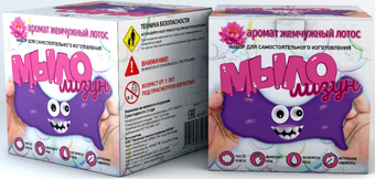 Набор для опытов Инновации для детей Мыло-лизун. Жемчужный лотос 833