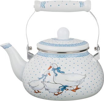 Чайник без свистка Agness Гуси 934-343