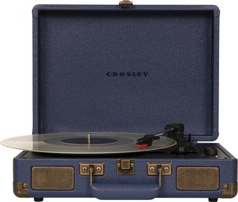 Виниловый проигрыватель Crosley Cruiser Deluxe (темно-синий)