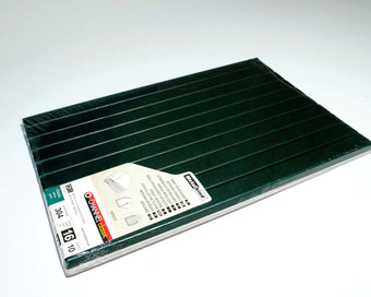 Металлический канал для переплета OPUS Classic 304x16 мм OCH1630410ZIE (10 шт, зеленый)