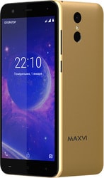 Смартфон Maxvi Vega MS531 (золотистый)