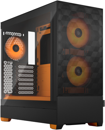 Корпус Fractal Design Pop Air RGB Orange Core TG Clear Tint FD-C-POR1A-05