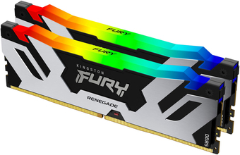 Оперативная память Kingston FURY Renegade RGB 2x32ГБ DDR5 6400МГц KF564C32RSAK2-64