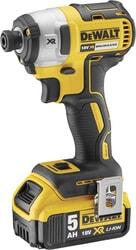 Ударный шуруповерт DeWalt DCF887P2 (с 2-мя АКБ 5 Ah)