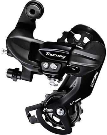 Переключатель скоростей задний Shimano Tourney RD-TY300-D 11-34T
