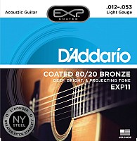 Струны для гитары D'Addario EXP-11