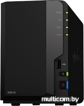 Сетевой накопитель Synology DiskStation DS218